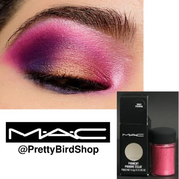 Last one! MAC MADLY PERSONAL Pigment eye shadow NIB shimmer Halloween costume - Picture 2 of 8